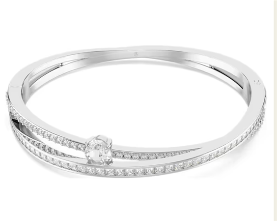 Bracciale Swarovski Donna Hyperbola in Lega metallica Cristallo 5691224 - 5691224